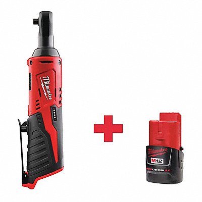 MILWAUKEE 24562000000000 Ratchet Cordless Pistol Grip 1/4 Drive