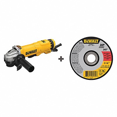 DEWALT DWE4222NDWA8951F Angle Grinder 4-1/2 Wheel Dia 120VAC
