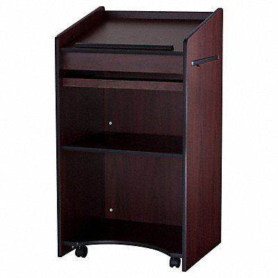 OKLAHOMA SOUND 600MY Floor Lectern w/Two Shelves