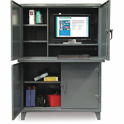 STRONG HOLD 456CC244 Comp. Workstation 54 W X 24 D X 78 H