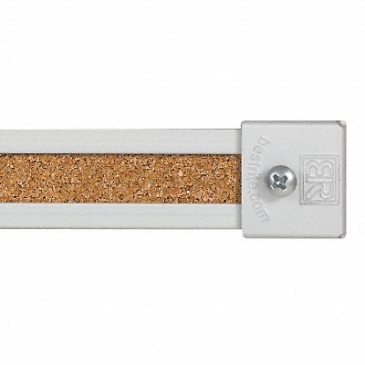 BEST-RITE 522H Map Rail Cork 96 In Wide PK6