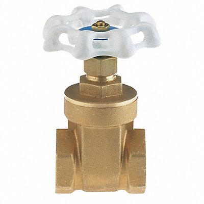 MILWAUKEE VALVE UP66712 Gate Valve 1/2 in Low Lead Brass