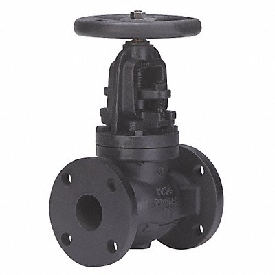 MILWAUKEE VALVE 2981M2 Globe Valve 2 Cast Iron Flange 125 psi