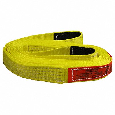 LIFT-ALL TS1802DX20 Tow Strap 20 ft Overall L Yellow