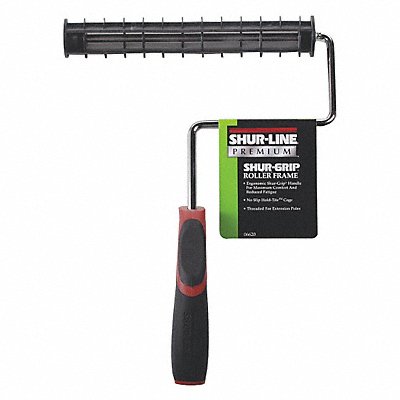 SHUR-LINE 6620 Paint Roller Frame 9 Roll L 12.5 L Blk
