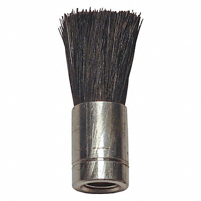 MICHIGAN BRUSH FB42310 Paint Brush 5/8 in Flat Sash Horse Hair