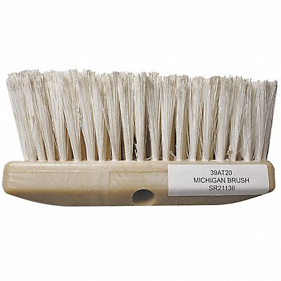 MICHIGAN BRUSH SR21136 Car Wash Brush 10-1/2 L White