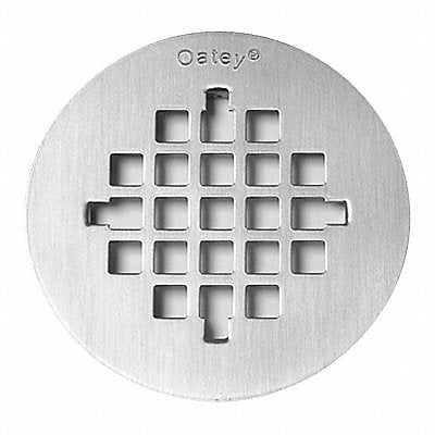 OATEY 42138 Shower Strainer Snap In SS 4-1/4in