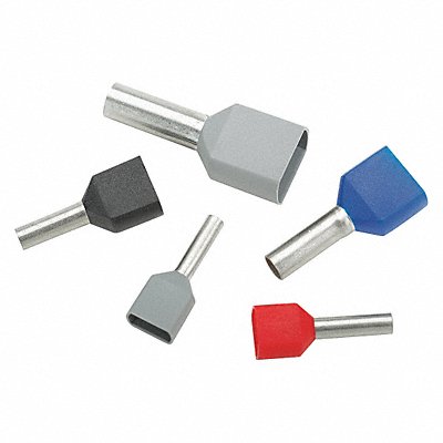 PANDUIT FTD8214C Ferrule Insul Twin 2x10Awg 14mm Yl PK100