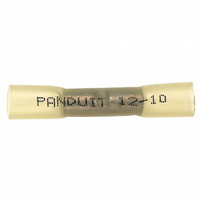 PANDUIT BSH10E Splice Connector Crimp Polyolefin Yellow PK20