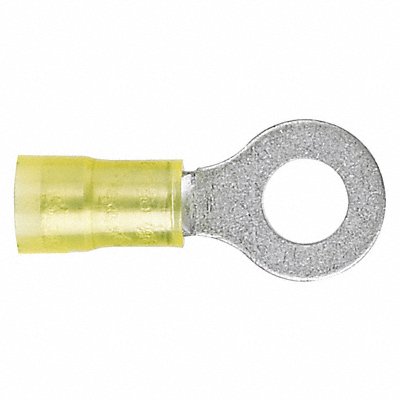 PANDUIT PN1012RQ Ring Terminal Yellow 12 AWG 10 AWG PK25