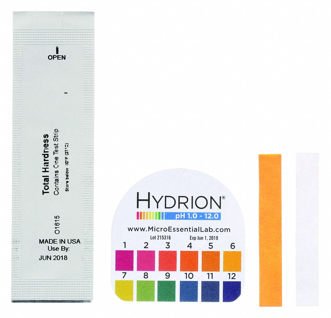 DUMOND PH01 pH Surface Test Kit 2 in L 1 to 14 pH