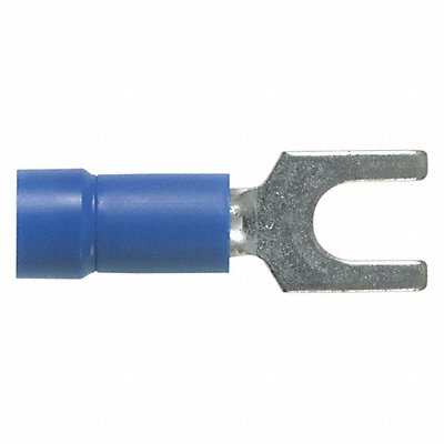 PANDUIT PV1410FC Fork Term Blue #10 16 to 14 AWG PK100