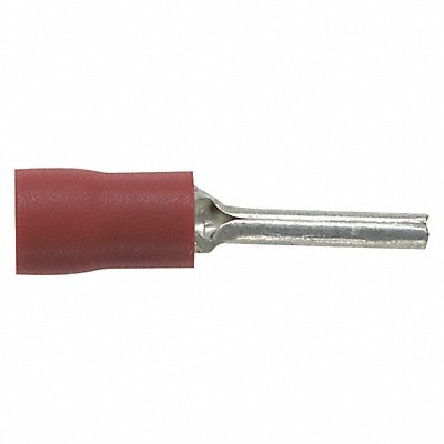 PANDUIT PV18P47CY Pin Terminal Red 22 to 18 AWG PK100