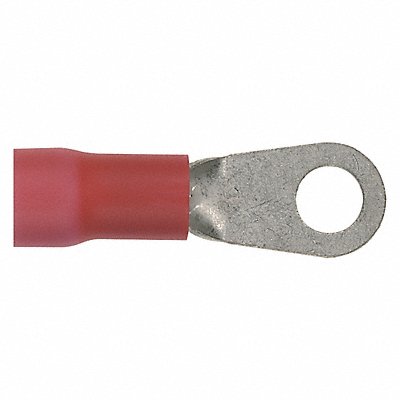 PANDUIT PV814RQY Ring Terminal 1/4in. Red 600V PK25