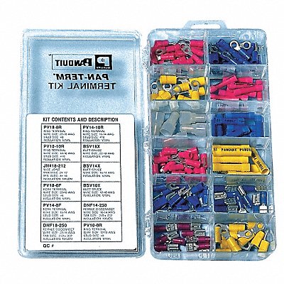 PANDUIT KP1075Y Wire Terminal Kit Cu None