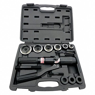 WESTWARD 39CE93 Hydraulic Punch Driver Set