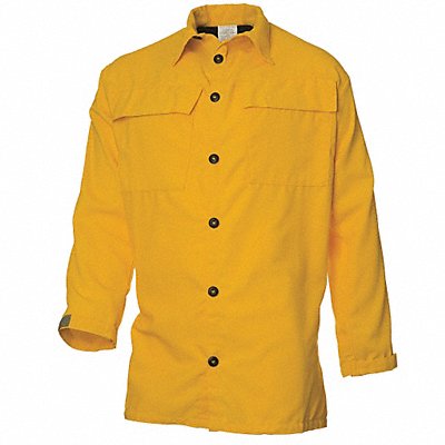 COAXSHER FC103M Wildland Fire Shirt M Yellow Button