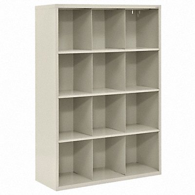 SANDUSKY IC0046186607 Cubbie Cabinet 18inx66inx46in #Cmpmt 12