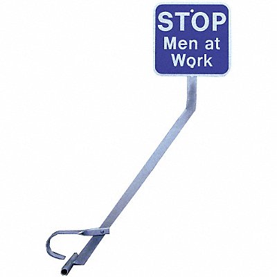 RAILHEAD GEAR EconClampSS Portable Rail Clamp Sign Holder and Sign