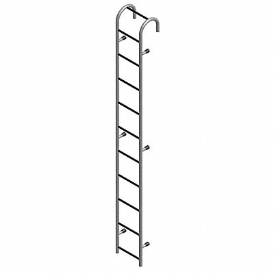COTTERMAN ST10ALC1 Storage Tank Ladder 10 Ft.
