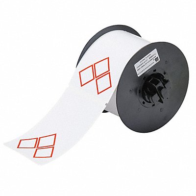 BRADY B302617569CLP3A BBP31 Thermal Label GHS L3A Diamond