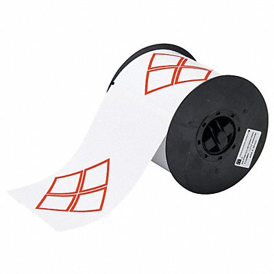 BRADY B302627569CLP4B Thermal Transfer Label 4x6 L4B Diamond