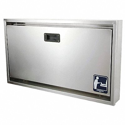 FOUNDATIONS 100SSCSM Changing Station Silver 37 5/8 in W