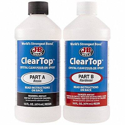 J-B WELD 41032 Hardener Clear 32 oz