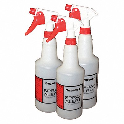IMPACT 5024SS Trigger Spray Bottle 24oz 11 H White PK3