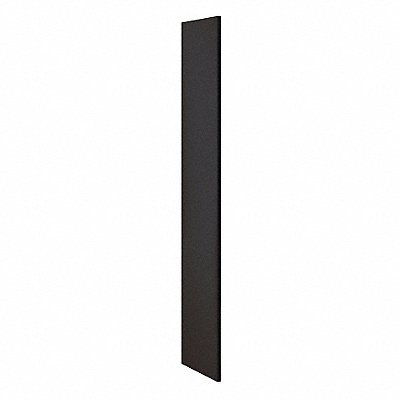 SALSBURY INDUSTRIES 22233BLK End Panel Black 72inH x 18inW x 3/4inD