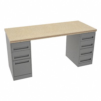 TENNSCO MWB53072C Workbench Shop Top 72 W 30 D