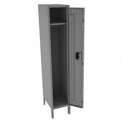 TENNSCO STS1218601MG K4140 Locker 1x1Locker Md Grey 66 x12 x18 Assm