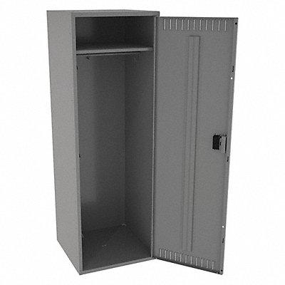 TENNSCO STS242472AMG K4148 Locker 1x1Locker Md Grey 72 x24 x24 Assm