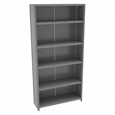 TENNSCO ESPC61236 Metal Shelving Cap 250 lb 12inx72inx36in