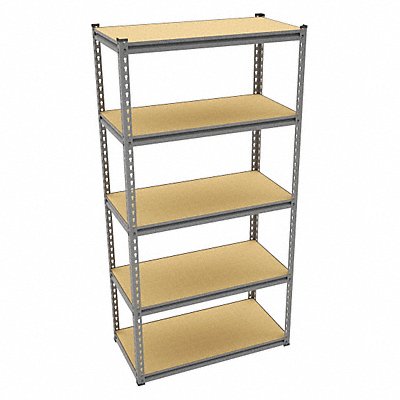 TENNSCO LSS361872 Boltless Shelving 18x72x36in Stndaln