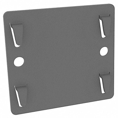 TENNSCO TP1 Tie Plate 2 3/4inx3in Grey