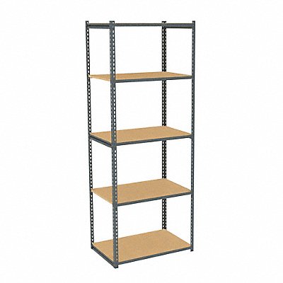 TENNSCO ZA83624S5D Boltless Shelving 24x96x36in Strtr