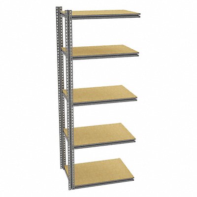 TENNSCO ZB83624A5D Boltless Shelving 24x96x36in AdOn