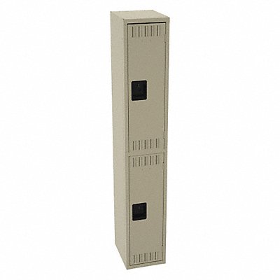 TENNSCO DTS121536ASD K4152 Wardrobe Locker 2x1Locker Sand 72 x12 x15 Assm