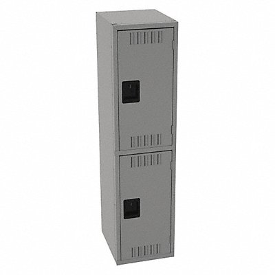 TENNSCO DTS151830AMG Locker 2x1Locker Md Grey 60 x15 x18 Assm