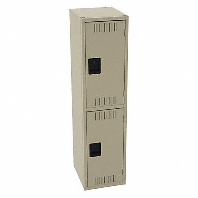 TENNSCO DTS151830ASD Wardrobe Locker 2x1Locker Sand 60 x36 x18 Assm