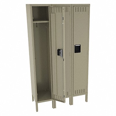 TENNSCO STS1215603SD K4141 Wardrobe Locker 1x3Locker Sand 66 x36 x15 Assm