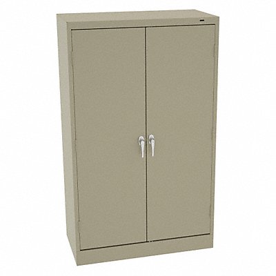 TENNSCO 6018DHSD K3835 Storage Cabinet 60 x36 x18 Sand 4Shlv