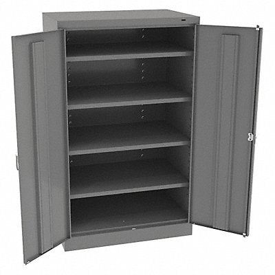 TENNSCO 6024DHMG K3842 Storage Cabinet 60 x36 x24 MdGry 4Shlv