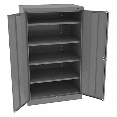 TENNSCO 6024MG K3842 Storage Cabinet 60 x36 x24 MdGry 4Shlv