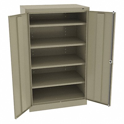 TENNSCO 6024SD K3842 Storage Cabinet 60 x36 x24 Sand 4Shlv