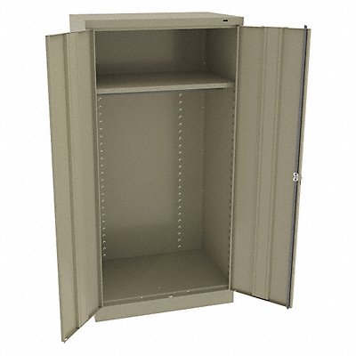 TENNSCO 1481SD K3915 Storage Cabinet 72 x36 x24 Sand 1Shlv