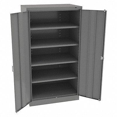 TENNSCO 6624DHMG K3842 Storage Cabinet 66 x36 x24 MdGry 4Shlv