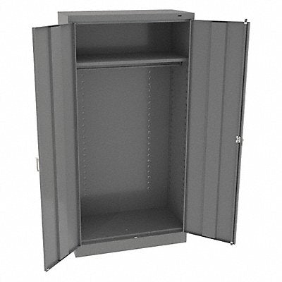 TENNSCO 7114DHMG K3911 Storage Cabinet 72 x36 x18 MdGry 1Shlv